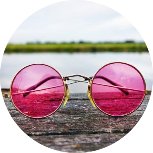 De roze bril
